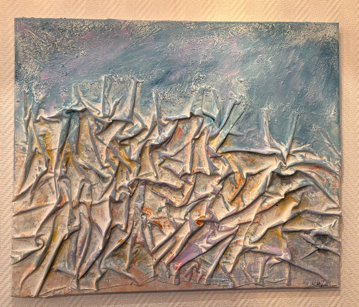 Danse des Vents — Tableau art contemporain textural par Keltoum