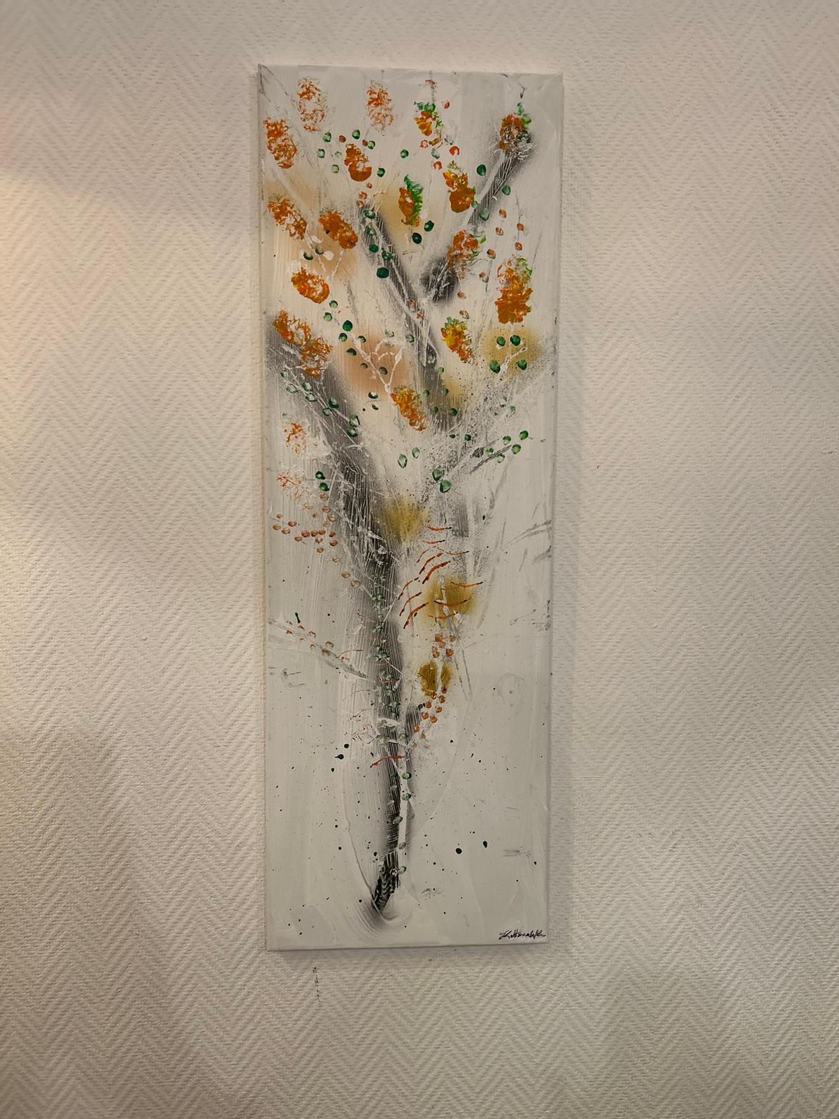 Harmonie Naturelle — Tableau art contemporain textural par Keltoum